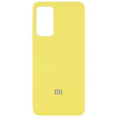 Чохол Silicone Cover для Xiaomi Redmi Note 10 Pro Жовтий / Yellow 55326