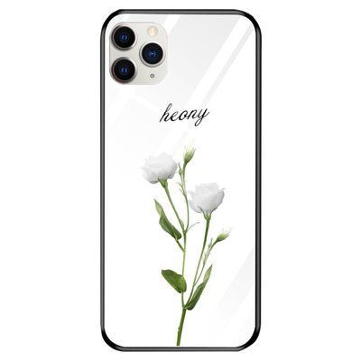 Чохол TPU+Glass Night case для Iphone 11 Pro Lovely / Білий 47506