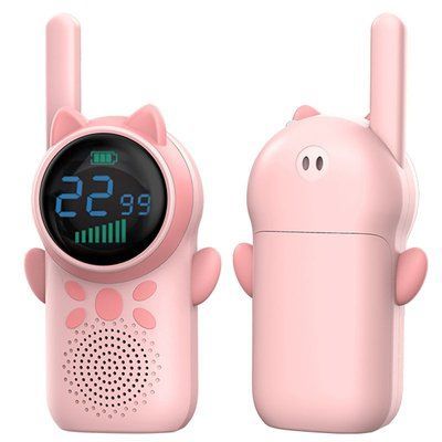 Дитячі рації Walkie Talkie D25 2 шт Pink 81457