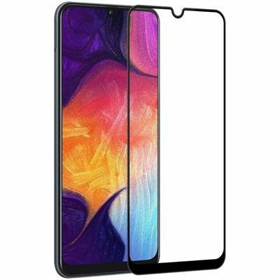 Защитное стекло Goldish Full 9H для Samsung Galaxy A20 / A30 / A30s / A50 / M30s / M31 / M21 Black 56353