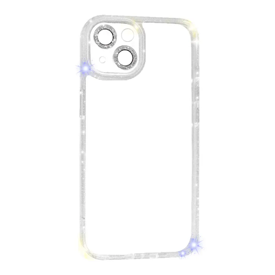 Чохол PHIBR Bling для Iphone 15 Прозорий / Silver 82126