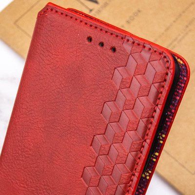 Чохол-книжка ETMA Cub для Xiaomi Redmi 14C / Poco C75 / Redmi А4 Червоний
