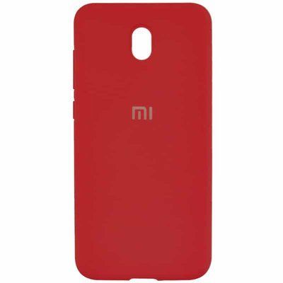 Чохол Silicone Cover для Xiaomi Redmi 8A Червоний / Dark Red 38009