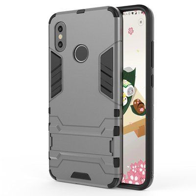 Протиударний чохол Transforme для Xiaomi Redmi Note 6 Pro Gun metal 31689