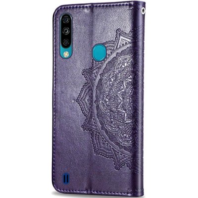 Чехол-книжка Art Case для ZTE Blade A7 Fingerprint Фиолетовый 53679