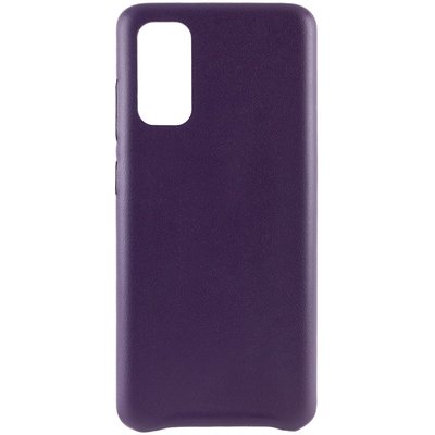 Защитный чехол Leather Case для Samsung Galaxy S20 Фиолетовый 48078