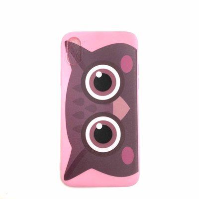 Чехол Cute Owl для Iphone X / XS Розовый 39856