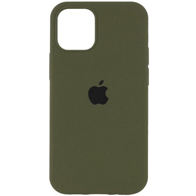 Чехол Silicone Case для Iphone 13 Pro Зеленый / Dark Olive 58666