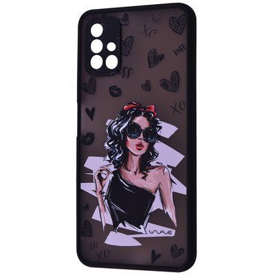 Чохол WAVE Cartoon Case для Samsung Galaxy A71 Little black dress 53997