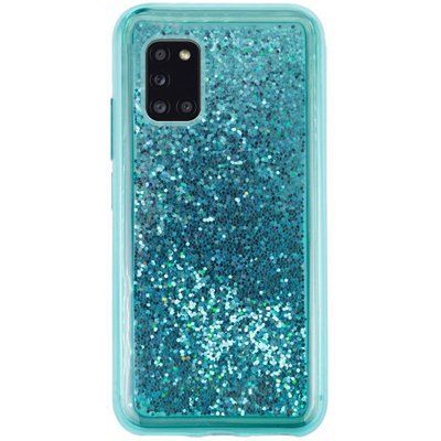 Чехол Sparkle glitter для Samsung Galaxy A31 Зеленый 44174