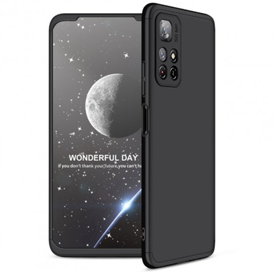 Чохол PC GKK 360 для Xiaomi Redmi Note 11 5G / Poco M4 Pro 5G Чорний 88316