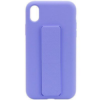 Чехол Silicone Hand Holder для Iphone XS Max Сиреневый / Dasheen 57091