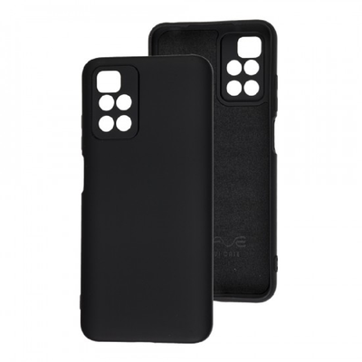 Чехол Silicone WAVE Full для Xiaomi Redmi 10 Black 58816