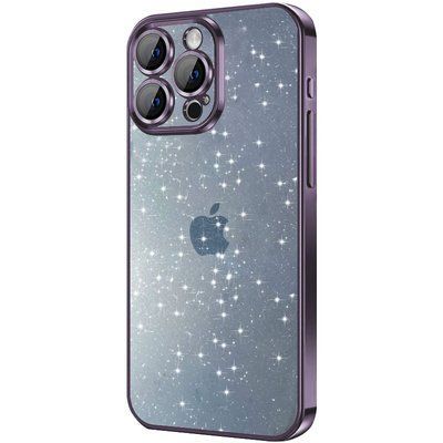 Чохол Glittershine для iPhone 15 Pro Max Purple 83230