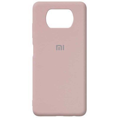 Чехол Silicone Cover для Xiaomi Poco X3 NFC / Poco X3 Pro Розовый / Pink Sand 54816