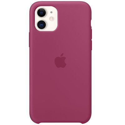 Чохол Silicone Case для Iphone 11 Малиновий / Pomegranate 50673