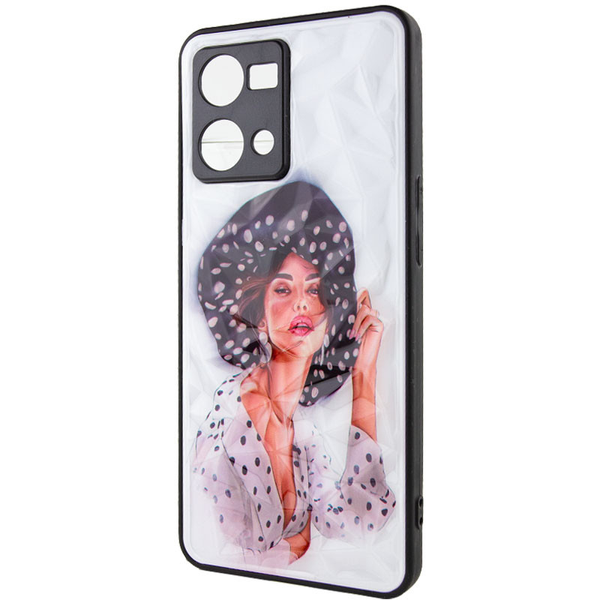 Чехол PrismaLedi для Oppo Reno 7 4G Girl in a hat 80383