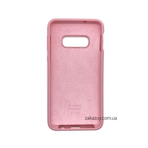 Чехол Silicone Cover для Samsung G970 Galaxy S10e Light pink 34273