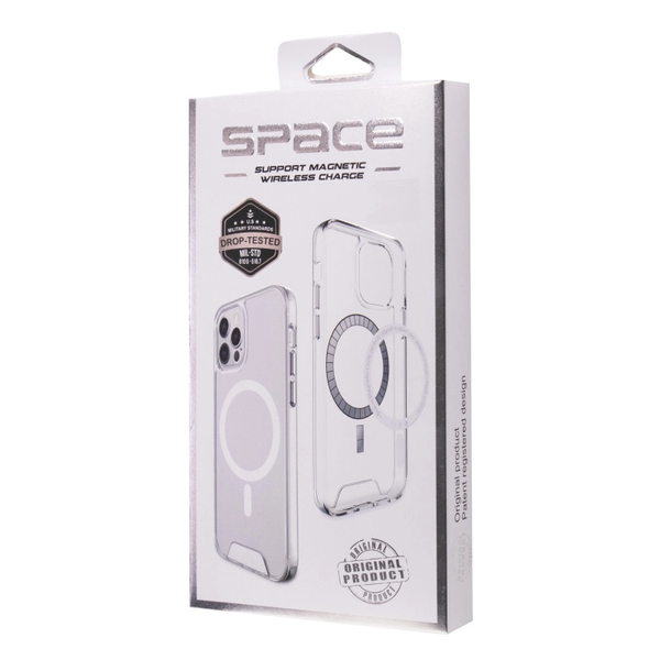 Чохол Space Case MagSafe для Samsung Galaxy S23 Ultra Прозорий 82076