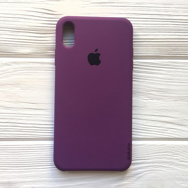 Чехол Silicone Case для Iphone XS Max Purple 31539