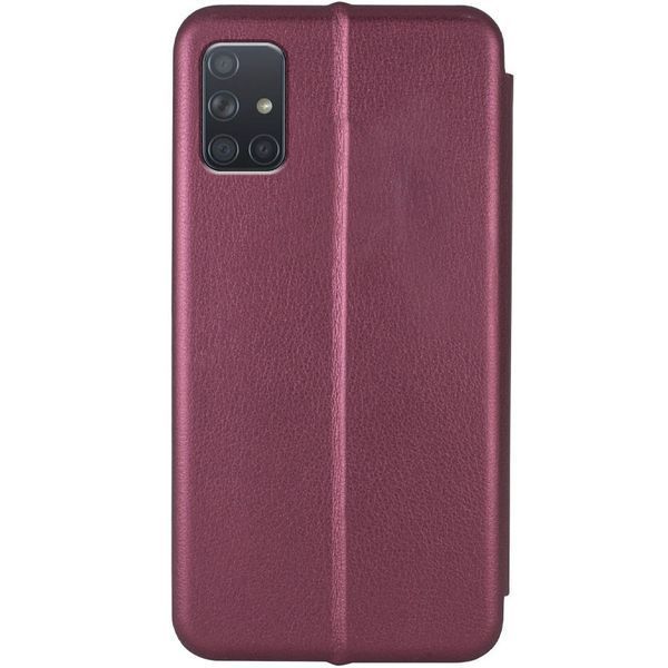 Чохол-книжка Class для Samsung Galaxy M31s Бордовий 48574