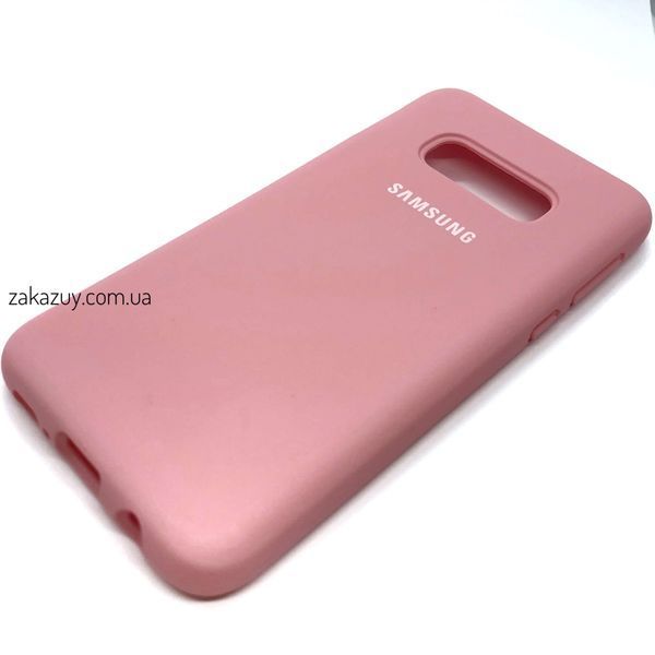 Чехол Silicone Cover для Samsung G970 Galaxy S10e Light pink 34273