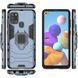 Противоударный чехол Transforme Ring для Samsung Galaxy A21s Серый / Metal slate 43329 3