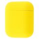 Чехол Silicone Ultra Slim для Apple Airpods Lemon yellow 36600 1