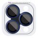 Защитное стекло Metal Classic на камеру для IPhone 15 Pro / 15 Pro Max Синий / Dark Blue 83180 2