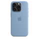 Чехол Silicone case Magsafe для Iphone 15 Pro Winter Blue 82181