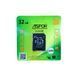 Карта памяти Aspor MicroSD 32GB Class HC-I 10 Black 46191