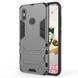 Противоударный чехол Transforme для Xiaomi Redmi Note 6 Pro Gun metal 31689