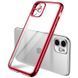 Чохол Glossy Full Camera для Iphone 11 Прозорий / Червоний 60792