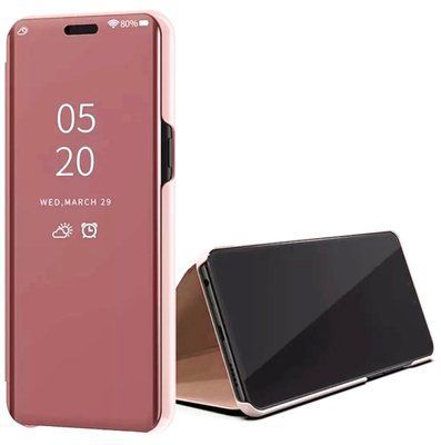 Чехол-книжка Clear View StanDing для Huawei Y5P Rose Gold 43846