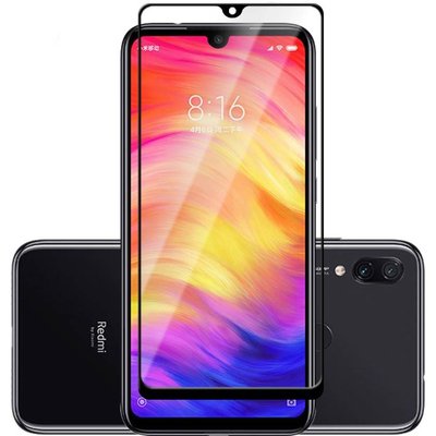 Защитное стекло XD+ Full для Xiaomi Redmi Note 7 / 7 Pro Black 47049