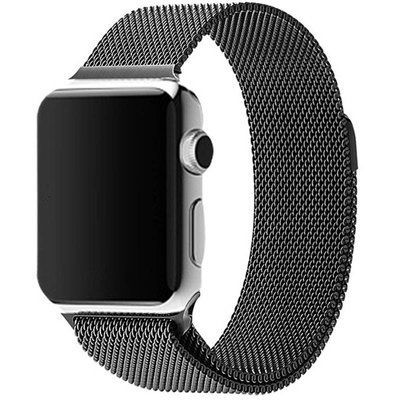 Ремешок Milanese Loop для Apple Watch 42 mm / 44 mm / 49 mm Space grey 60793