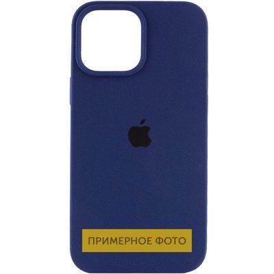 Чохол Silicone Case для Iphone 16 Pro Max Синій / Deep navy