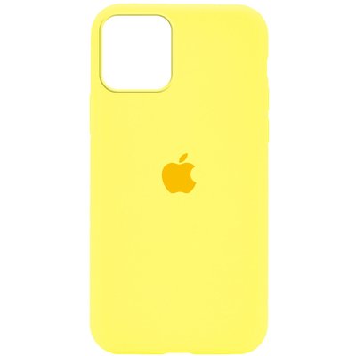 Чехол Silicone Case для Iphone 12 / 12 Pro Желтый / Yellow 47254