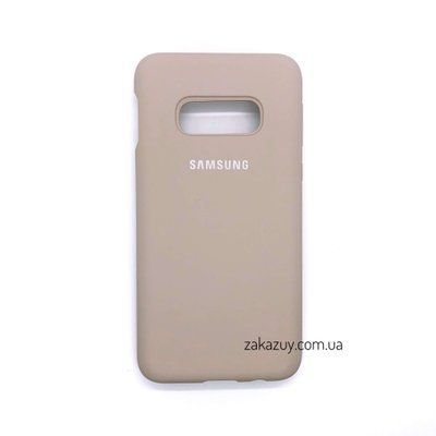 Чехол Silicone Cover для Samsung G970 Galaxy S10e Pink Sand 34274