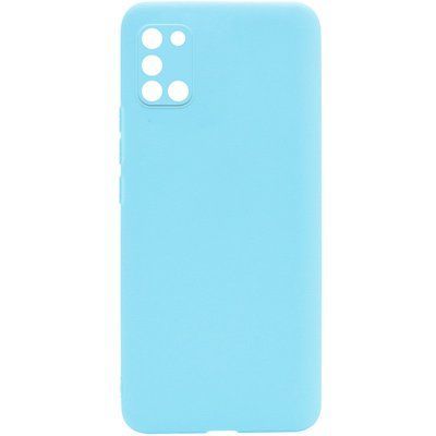 Чехол Matte с защитой камеры для Samsung Galaxy A31 Бирюзовый / Turquoise 55176