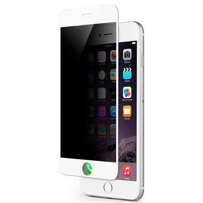 Защитное стекло Антишпион Privacy Matte для Iphone 7 Plus / 8 Plus White 48520