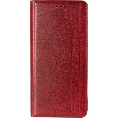 Чехол-книжка Leather Delius New для Nokia 2.4 Red 57449