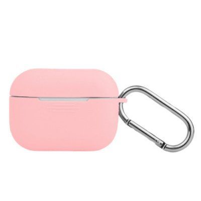 Чохол Silicone Slim з карабіном для Apple Airpods 3 Pink 82247