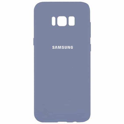 Чохол Silicone Cover для Samsung Galaxy S8 G950 Lavender gray 38283