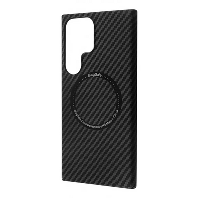 Чехол WAVE Carbon Case MagSafe для Samsung Galaxy S23 Plus Black 70711