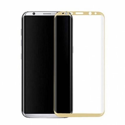 Захисне скло Full Cover для Samsung G955 Galaxy S8 Plus Gold 35635