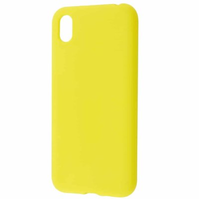 Чехол Silicone WAVE Full для Huawei Y5 2019 Yellow 37010