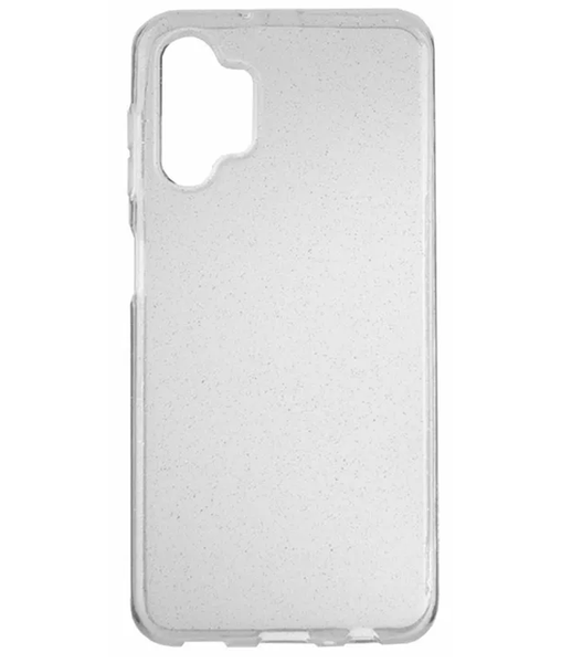 Чехол CoWay с блестками для Samsung Galaxy A13 Прозрачный 81876