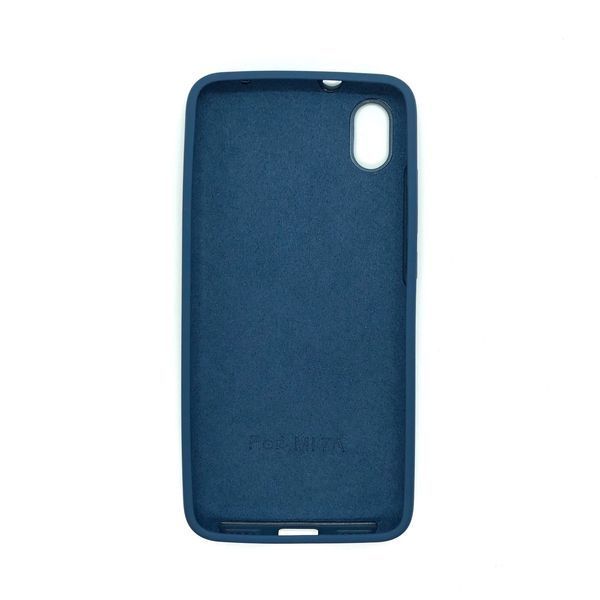 Чехол Silicone Cover для Xiaomi Redmi 7a Синий 35886