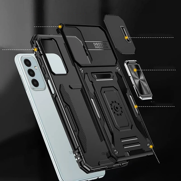 Протиударний чохол Camsh Army Ring для Samsung Galaxy A26 Синій/Navy